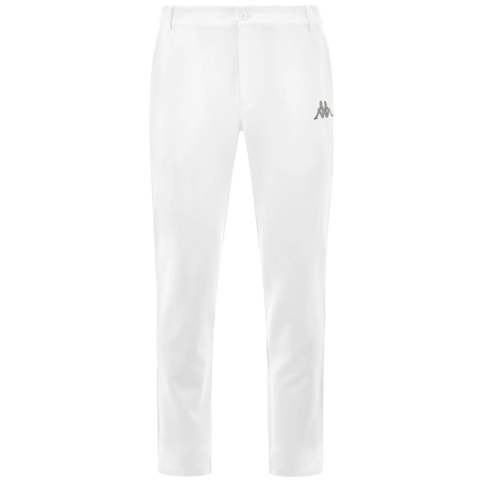 Kappa - Pantaloni Uomo Bianco - SUMOUM