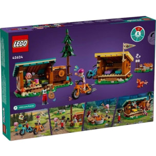 LEGO FRIENDS 42624 - CABINE RELAX AL CAMPO AVVENTURE