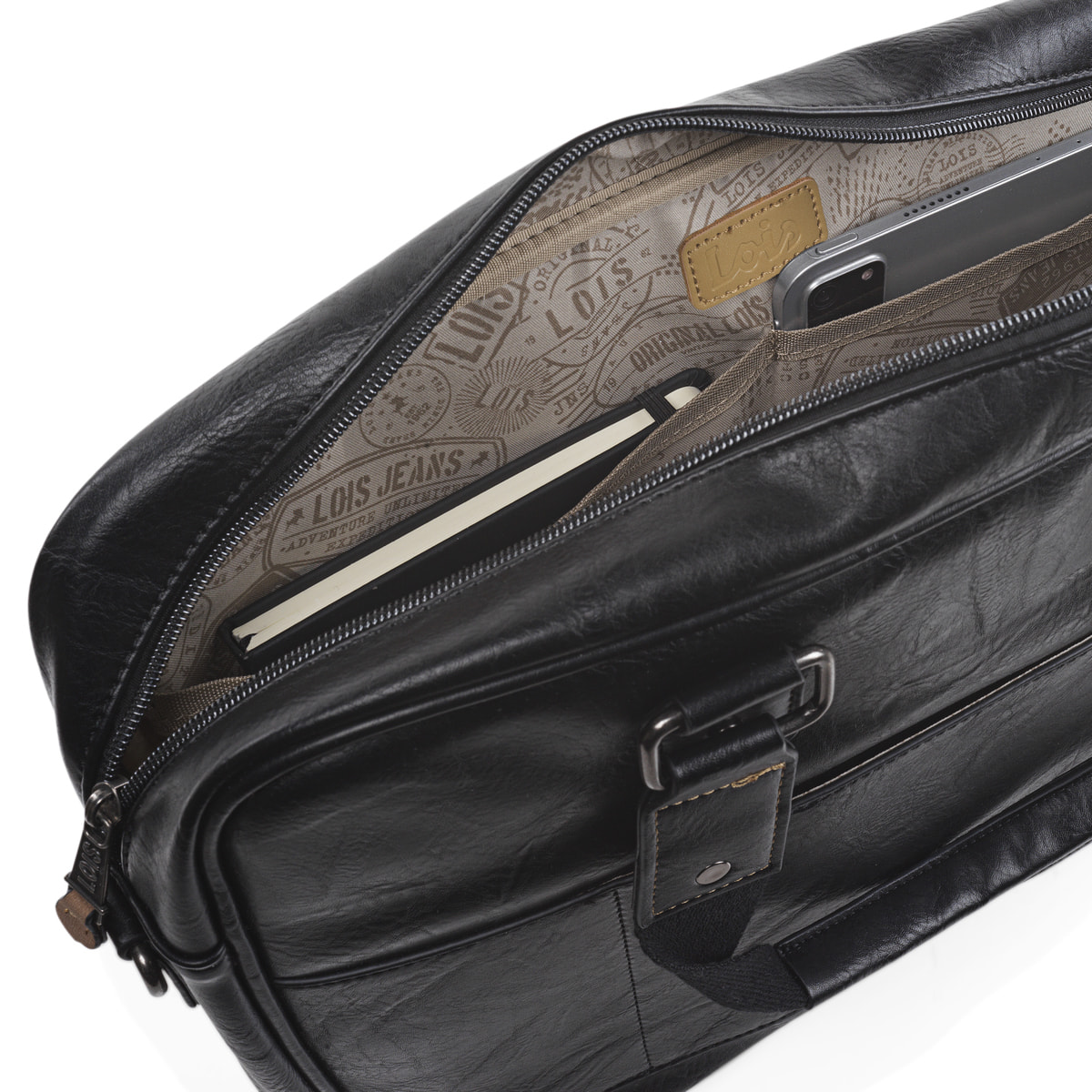 Maletin Portadocumentos Lois Warren Negro