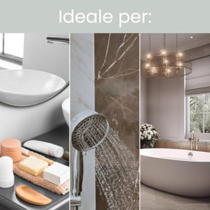 Telo doccia maxi in cotone spugna assorbente e morbido, asciugamano bagno grande e avvolgente, elevata capacità di assorbenza 300 gr/mq, ideale per doccia e bagno, confortevole sulla pelle, resistente ai lavaggi, dimensioni 150x100 cm