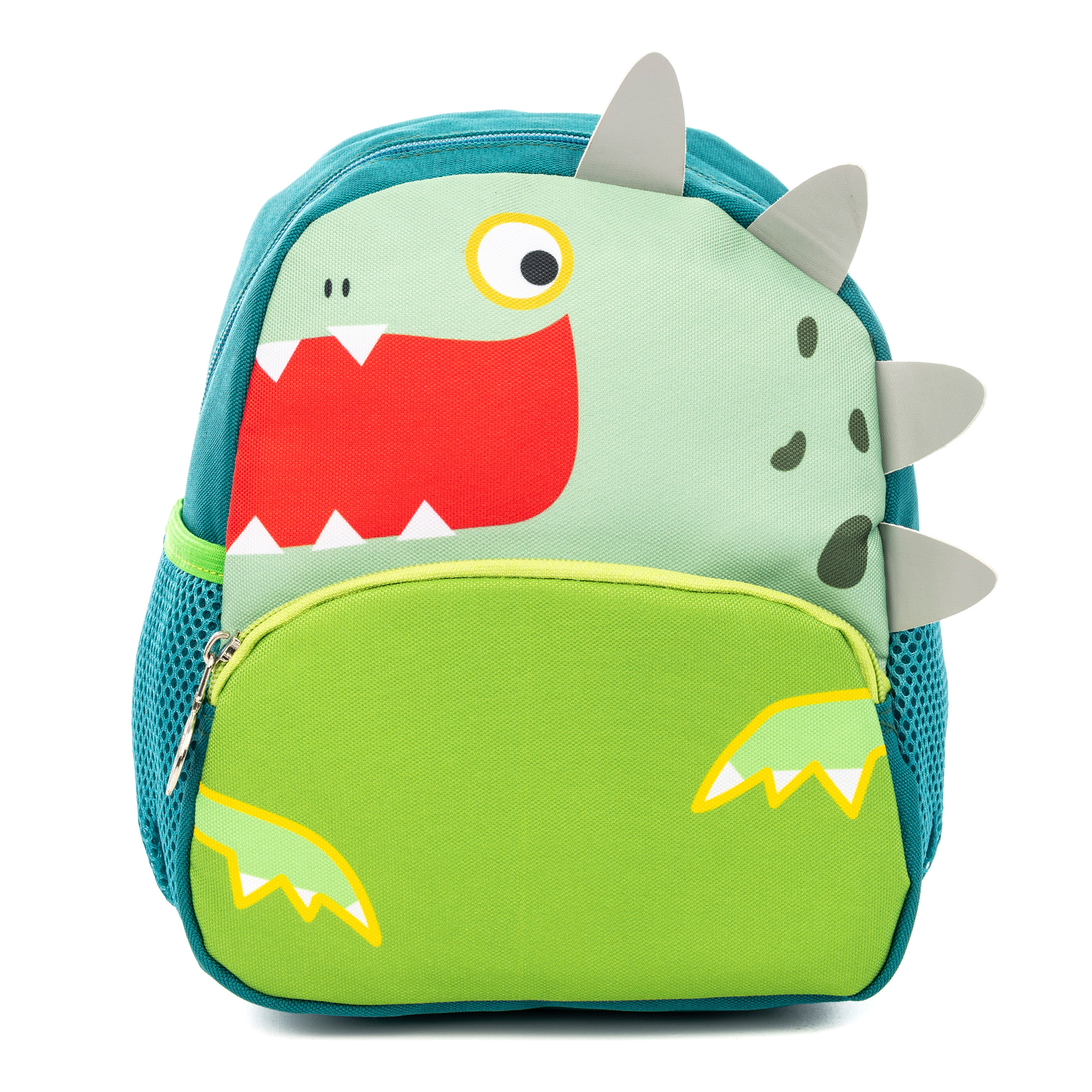 Mochila infantil con diseño de Dinosaurio. Con hombreras acolchadas, transpirables y ajustables.