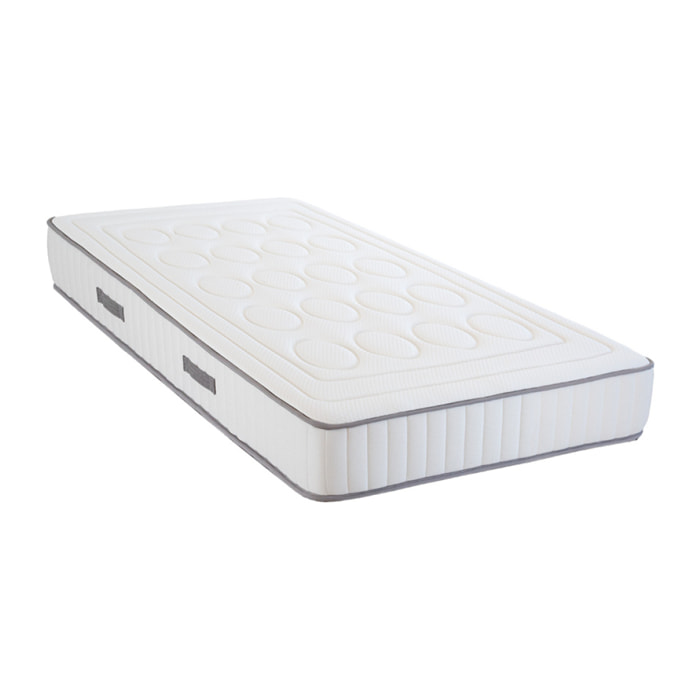 Ensemble Matelas Cristal avec sommier en bois