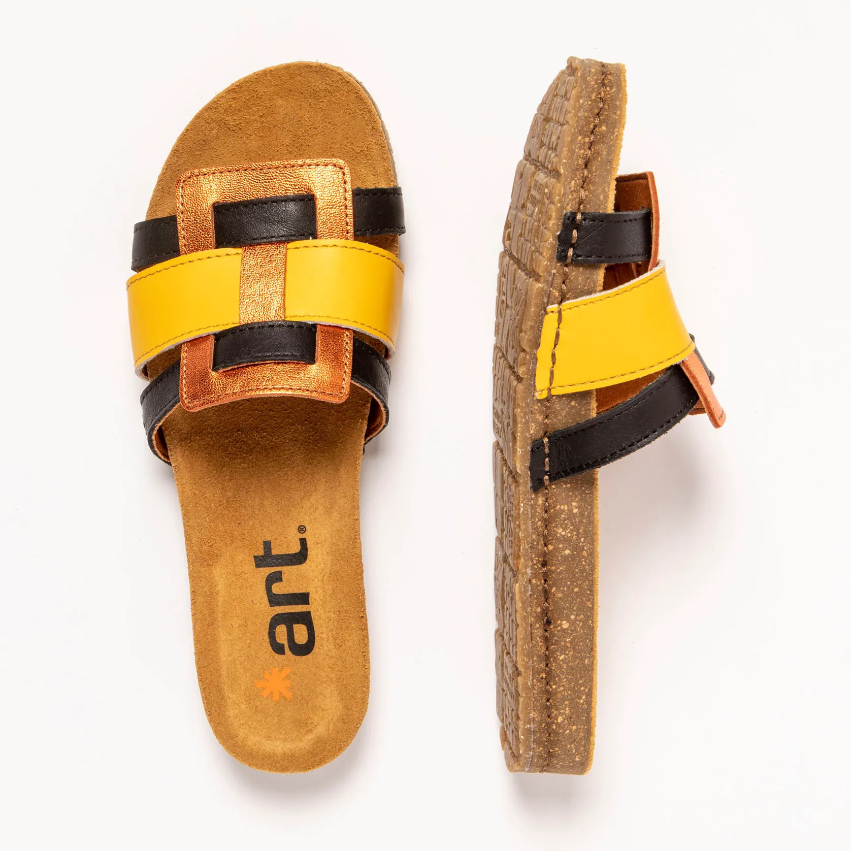 Sandalias 0259 NAPPA MULTI YELLOW/ CRETA color Multi yellow