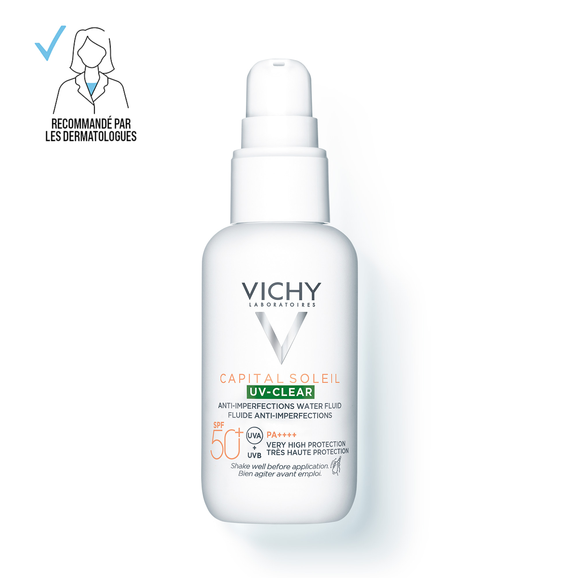 UV-CLEAR Visage Fluide Anti-Imperfections SPF50+