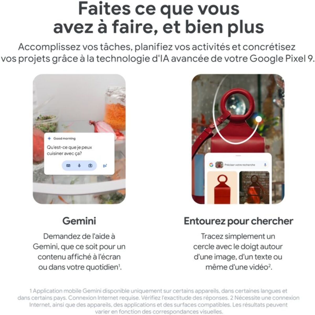 Smartphone GOOGLE Pixel 9 Noir Volcanique 256Go