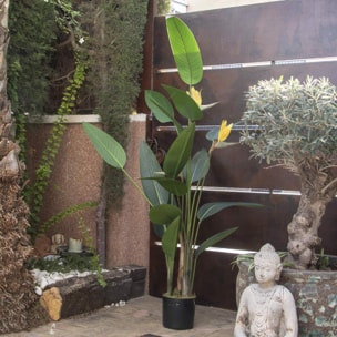 Planta Artificial Ave Del Paraiso Flor 185 Cm