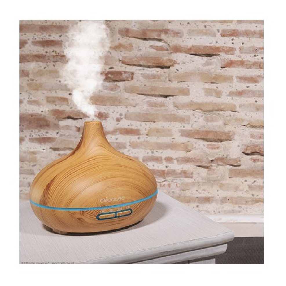 Cecotec Humidificateur Ultrasonique Pure Aroma 300 Yang. 300 ml, Diffuseur d’arô