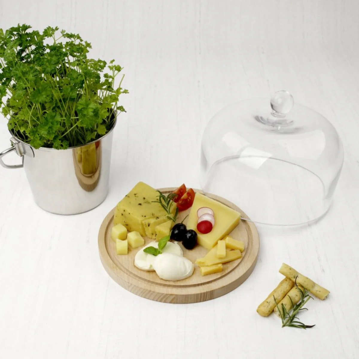 Ensemble spécial découpe et présentation du fromage Fackelmann