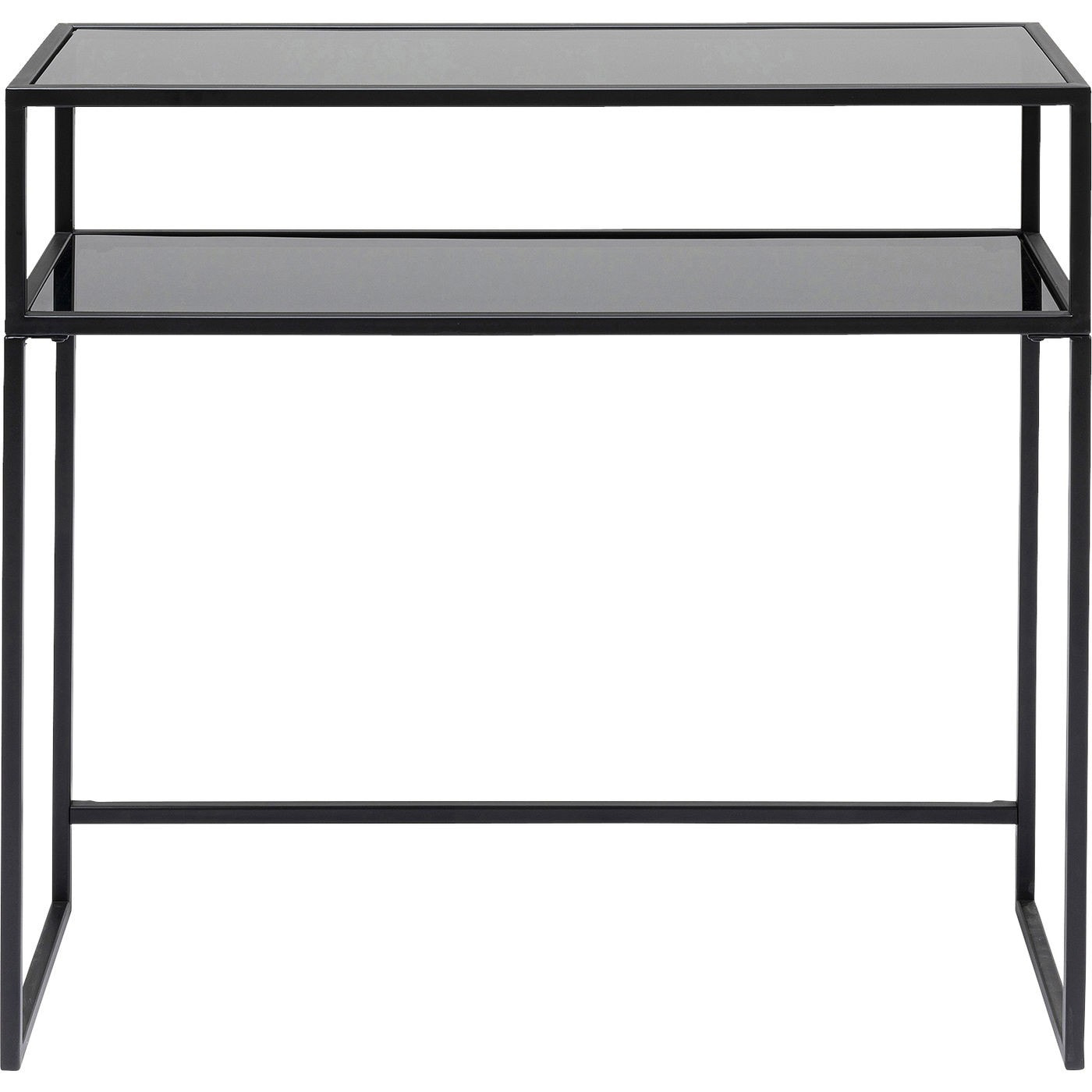 Console Loft 85x30cm noire Kare Design