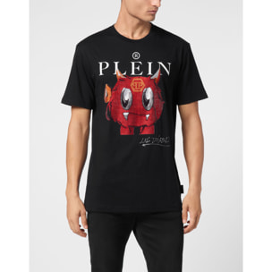 PHILIPP PLEIN T-Shirt Round Neck LIL’ MONSTERS GANG