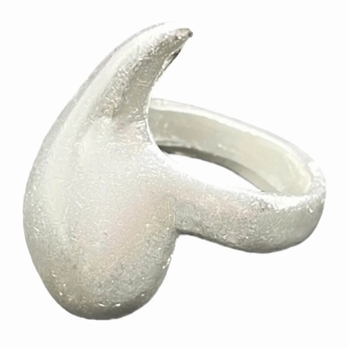 Anillo Gota plata chapado