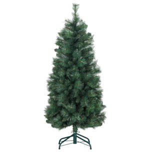 Árbol de Navidad 150 cm Árbol de Navidad Artificial con 354 Ramas y Soporte de Metal Árbol Navideño para Salón Interior Verde