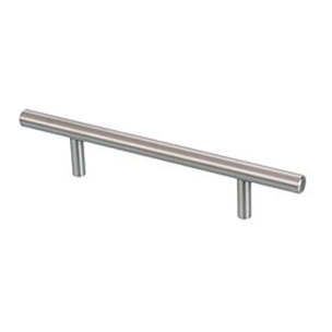 Poignée barre L.480 x Ø12 x 416 mm DESIGN MAT Inox brossé - DM003.IN.12.416.5