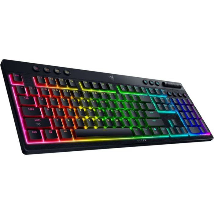 Clavier gamer sans fil RAZER BlackWidow V4 Low-profile HyperSpeed Switches Orange