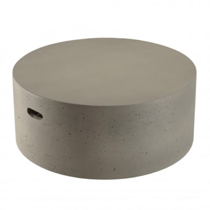 HANS - Table basse ronde 79x79cm béton