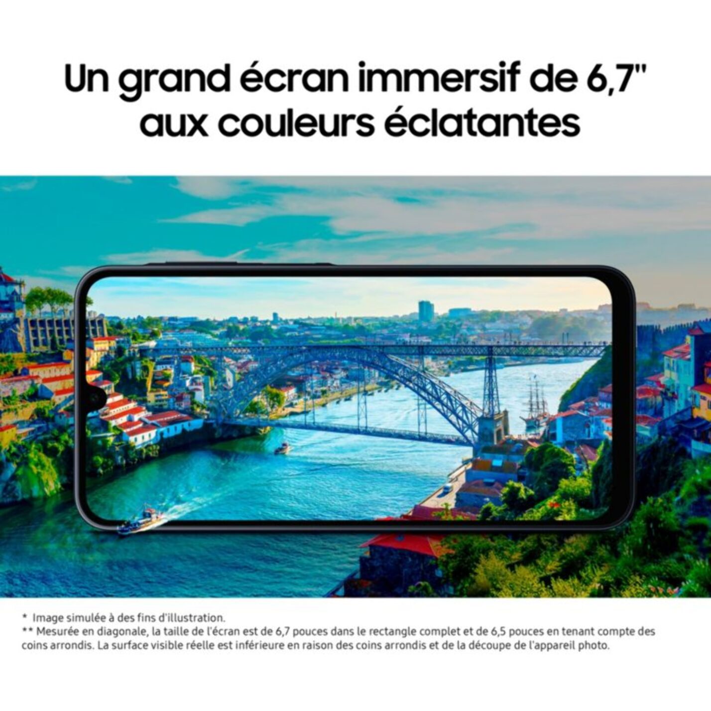 Smartphone SAMSUNG Galaxy A16 128Go Bleu nuit 4G