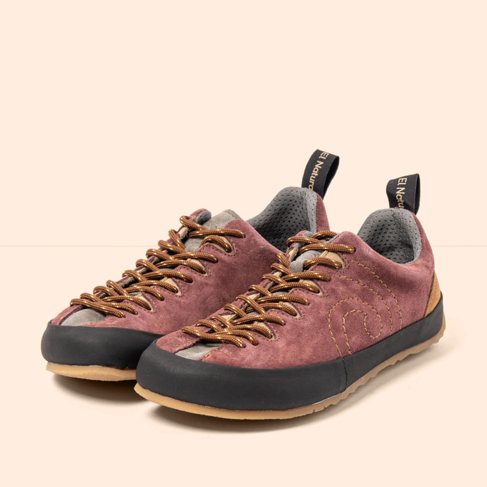 Zapatos N6082 SILK SUEDE RIOJA/ NEVORA color Rioja