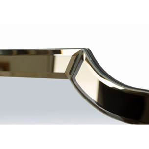 SPECCHIO DA MURO ISTANBUL ORO CM 60X1X90 (MISURA SPECCHIO CM 54X84,5)