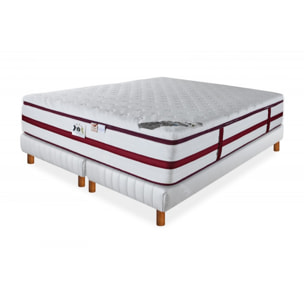 ENSEMBLE LE SOUVERAIN - Matelas 2 Place + 2 Sommiers