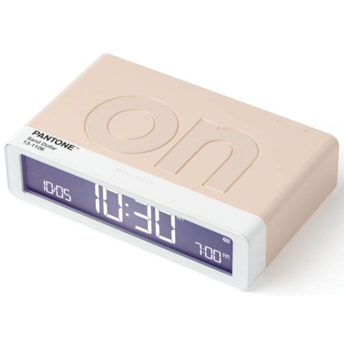 Réveil LEXON x Pantone Flip Classic Sand Dollar