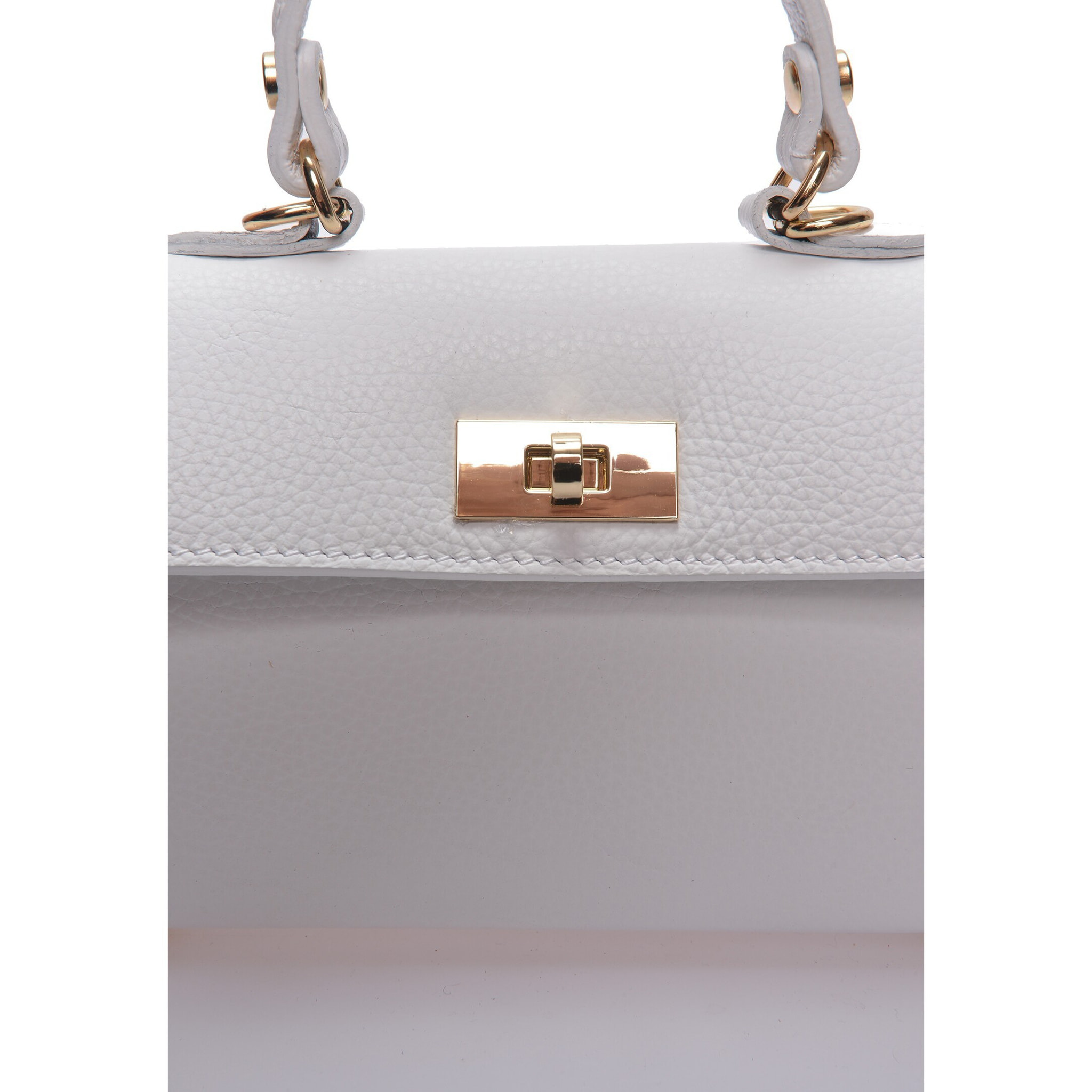 Borsa a mano Anna Luchini Bianco