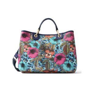 Borsa a mano  da donna In Poliestere e Poliuretano Prodotto artigianale 37x27,5x15 cm