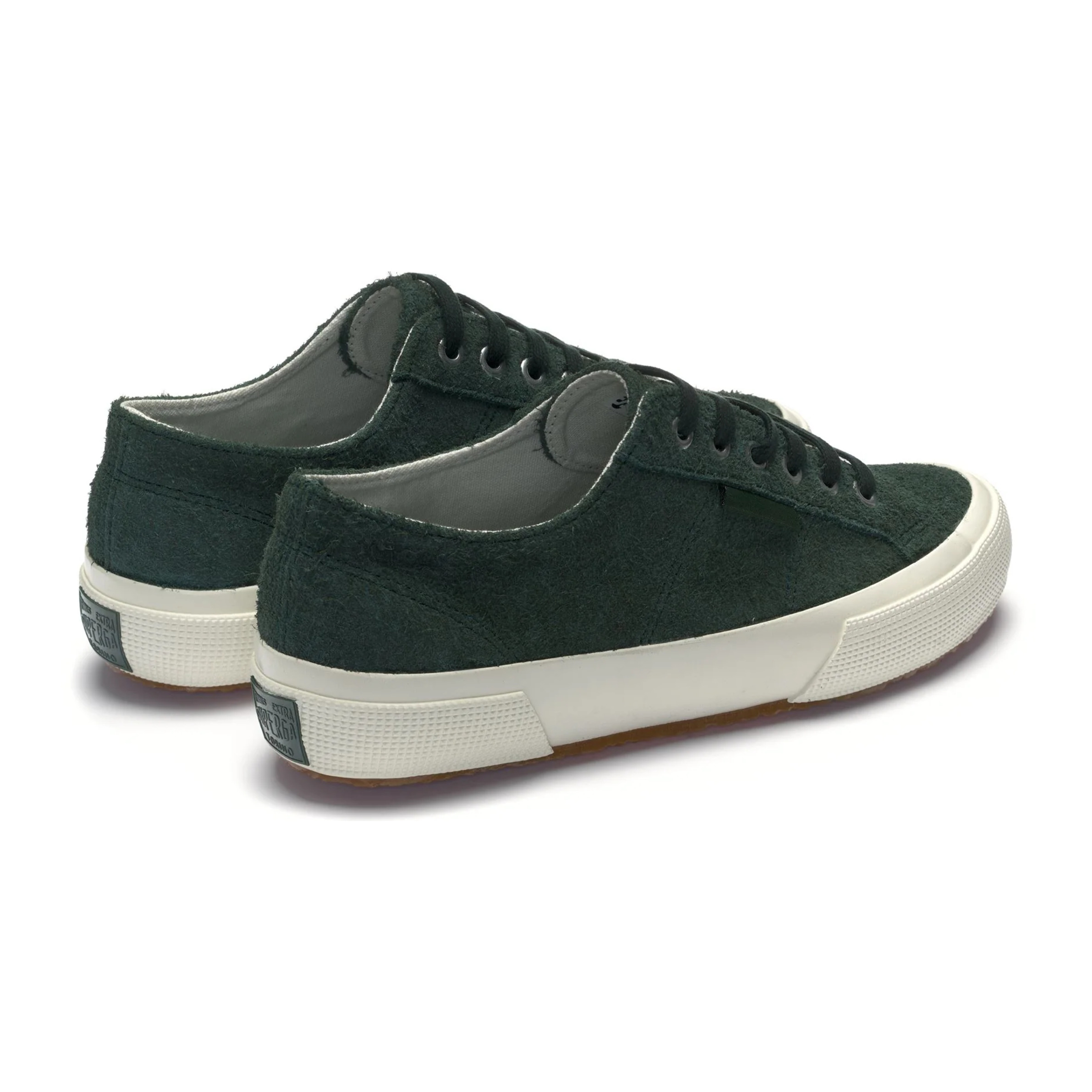 Le Superga Uomo Donna Verde 2750 OG HAIRY SUEDE