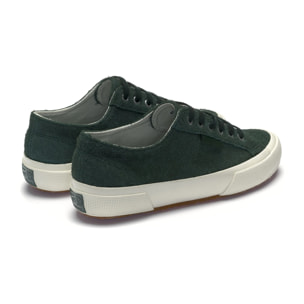 Le Superga Uomo/Donna Verde 2750 OG HAIRY SUEDE