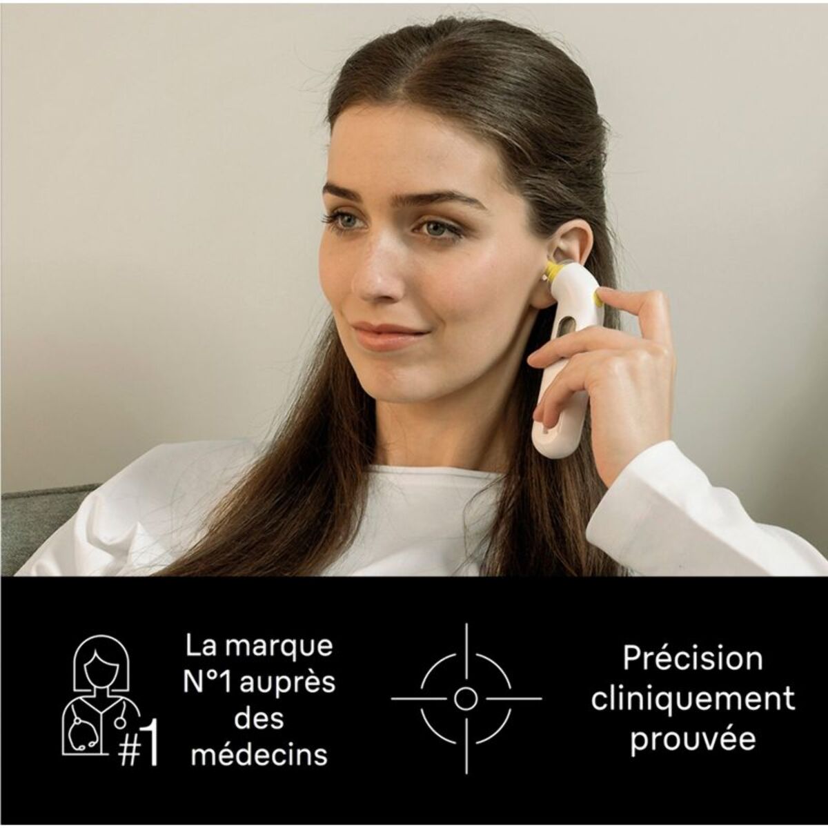 Thermomètre BRAUN Thermoscan 3 auriculaire - IRT3030