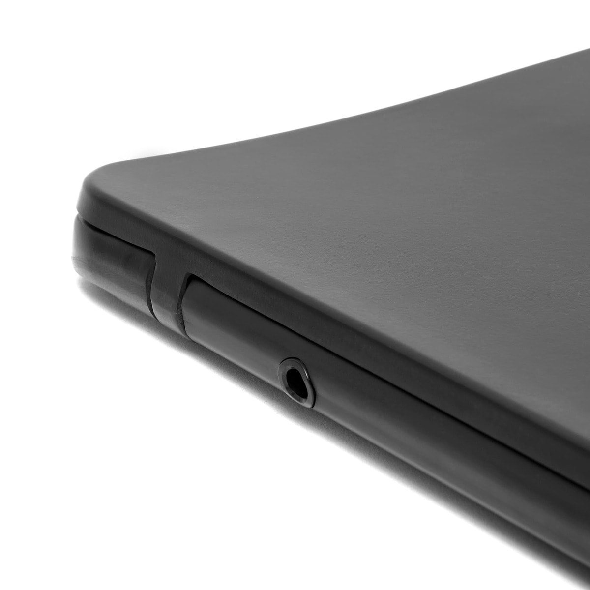 Infinitio Abattant de WC rectangulaire, Avec frein de chute, Noir (SATINFP12BKM)