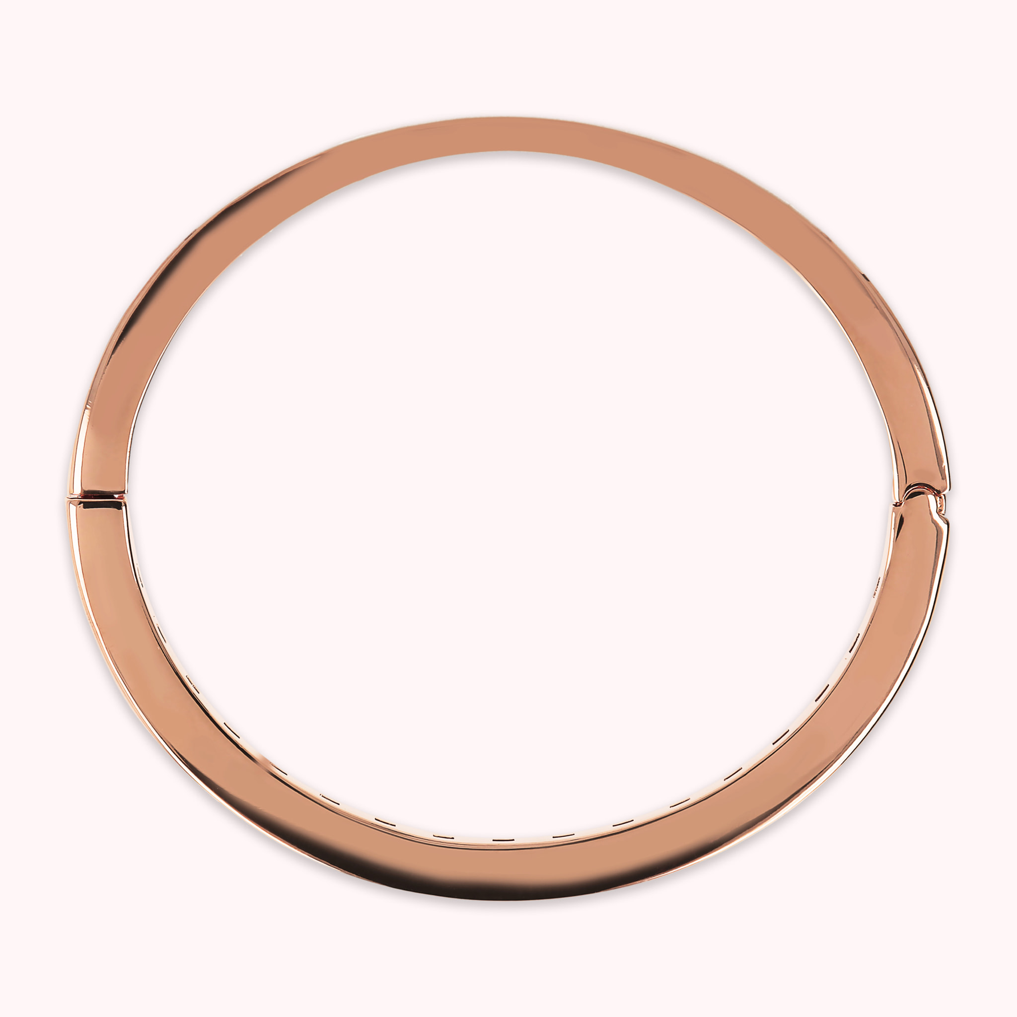 Bracciale Rigido Smaltato Nero