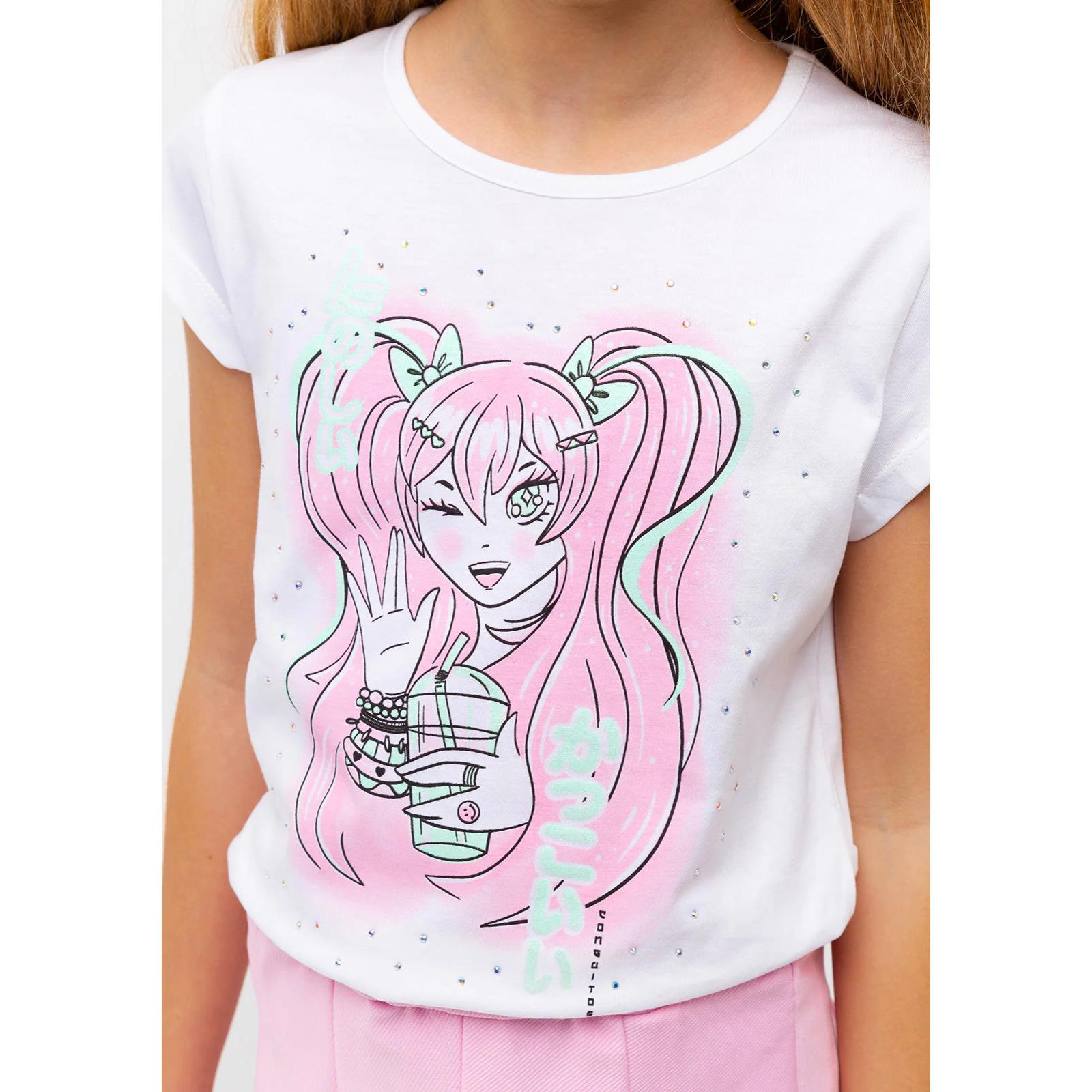 Camiseta Niña En Blanco