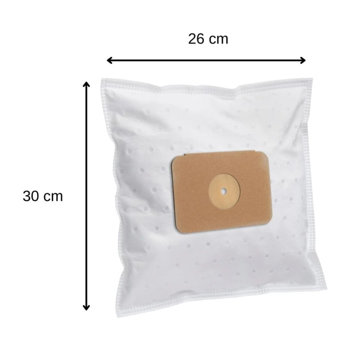 Lot de 4 packs de 4 sacs aspirateur 64080 Tornado TopFilter Premium