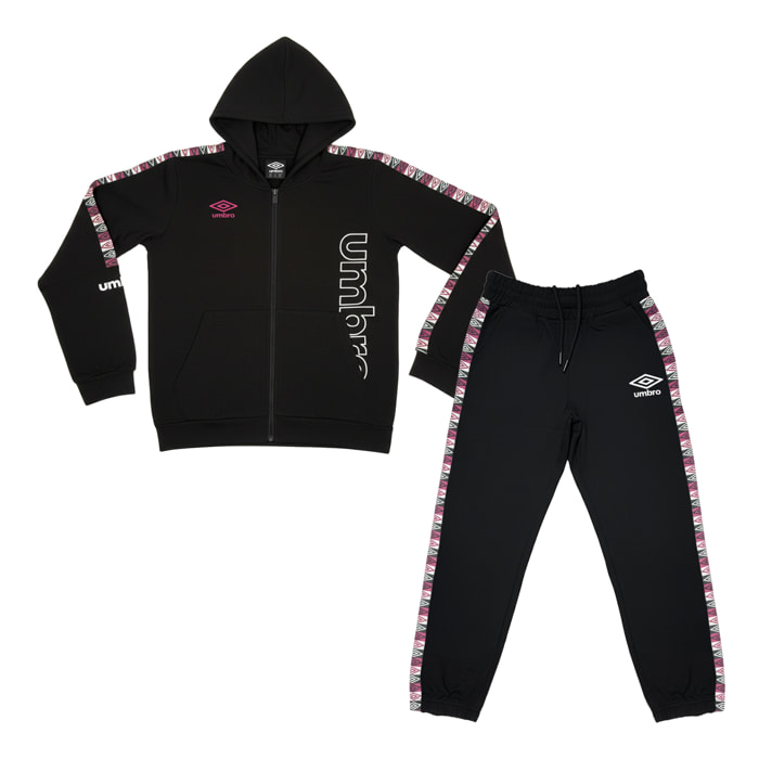 Tuta Bimba UMBRO Cotone Felpato Invernale 3 / 7 Anni