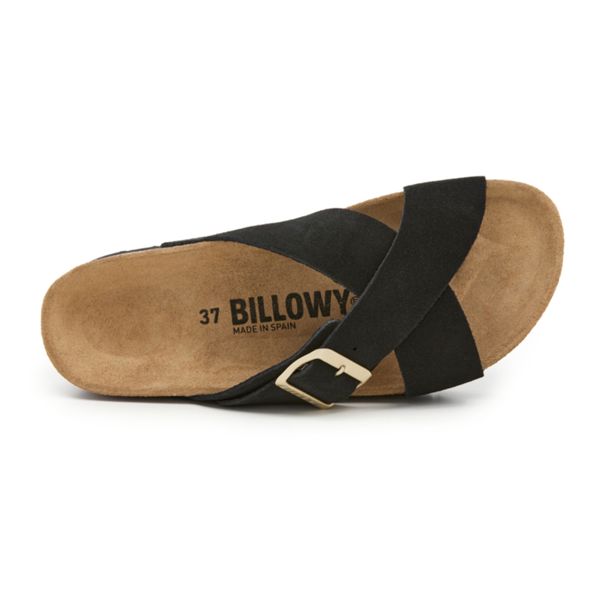 SANDALO CON ZEPPA BILLOWY NERO