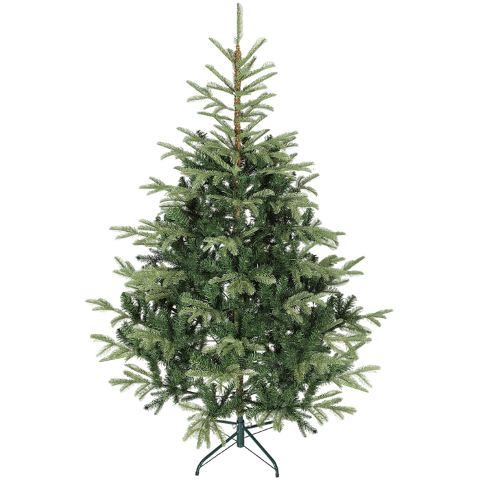 Árbol de Navidad Artificial 180 cm, Árbol de Navidad con 772 Ramas Densas y Soporte Metálico Plegable, Fácil Montaje, para Salón, Interior, Verde