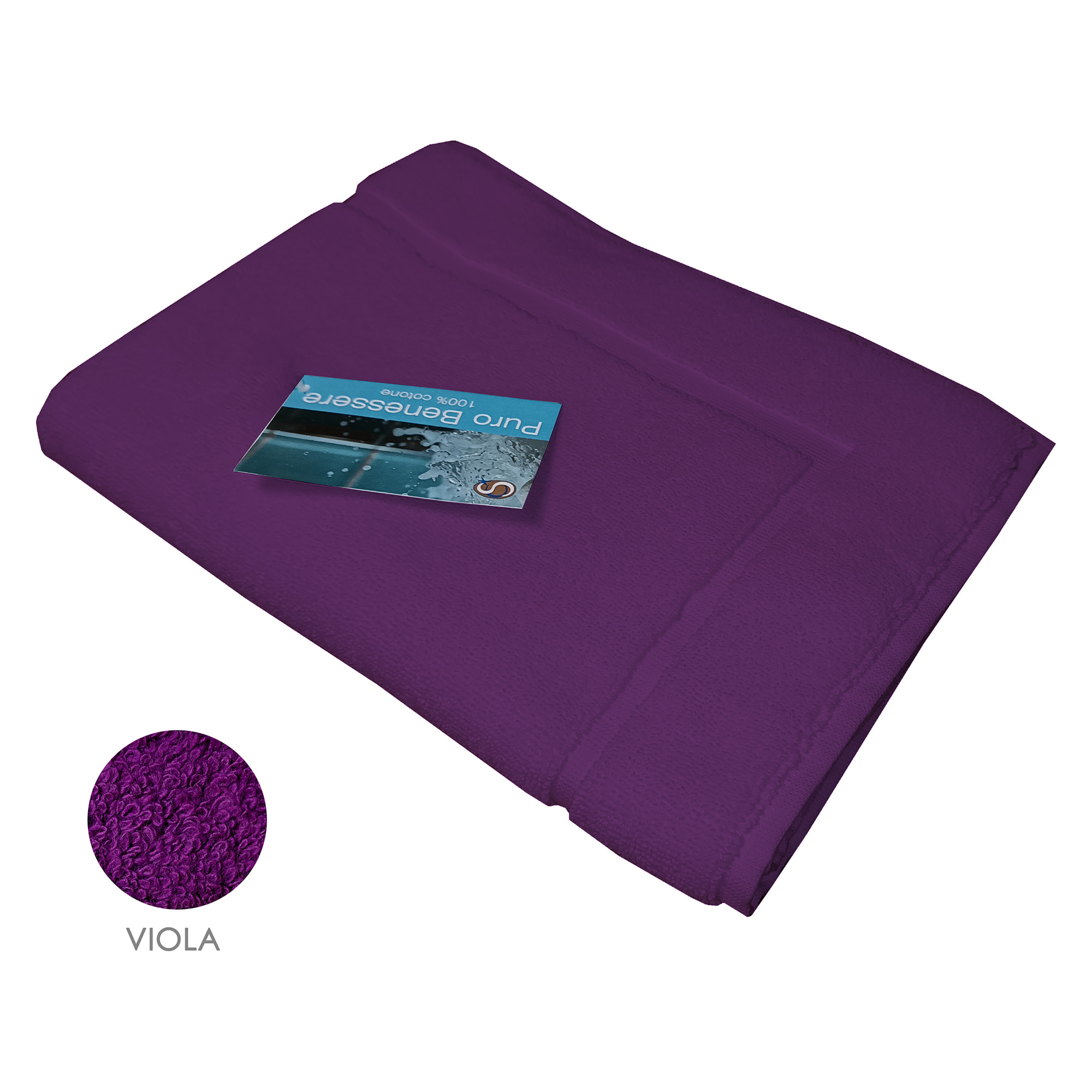 Tappeto doccia 40x60 cm viola