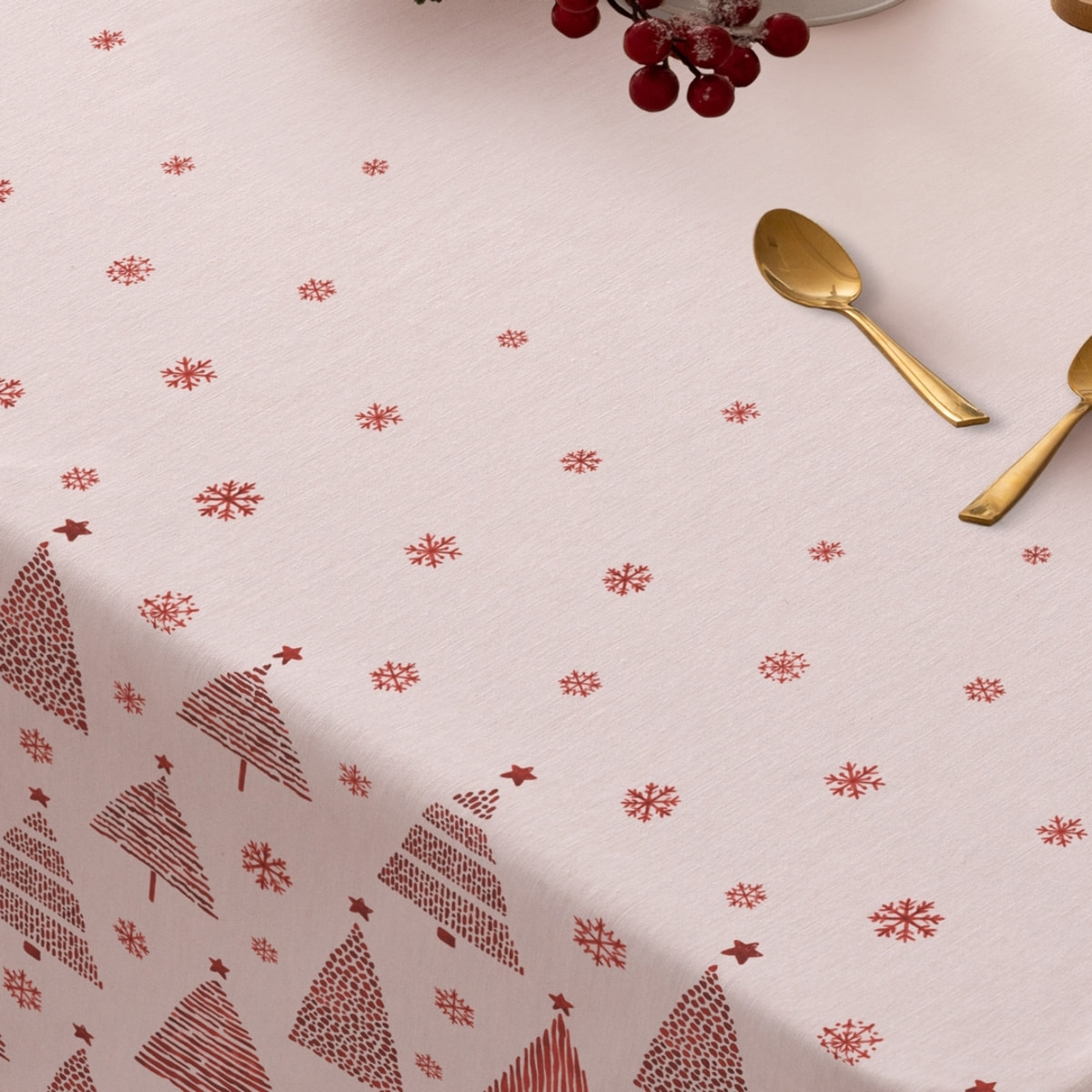 Nappe anti-tâches ZURIA ROUGE