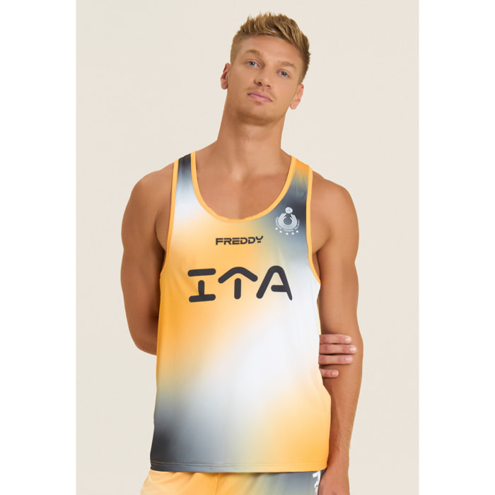 Canotta uomo Beach Volley Italia 2025/26 con protezione UV