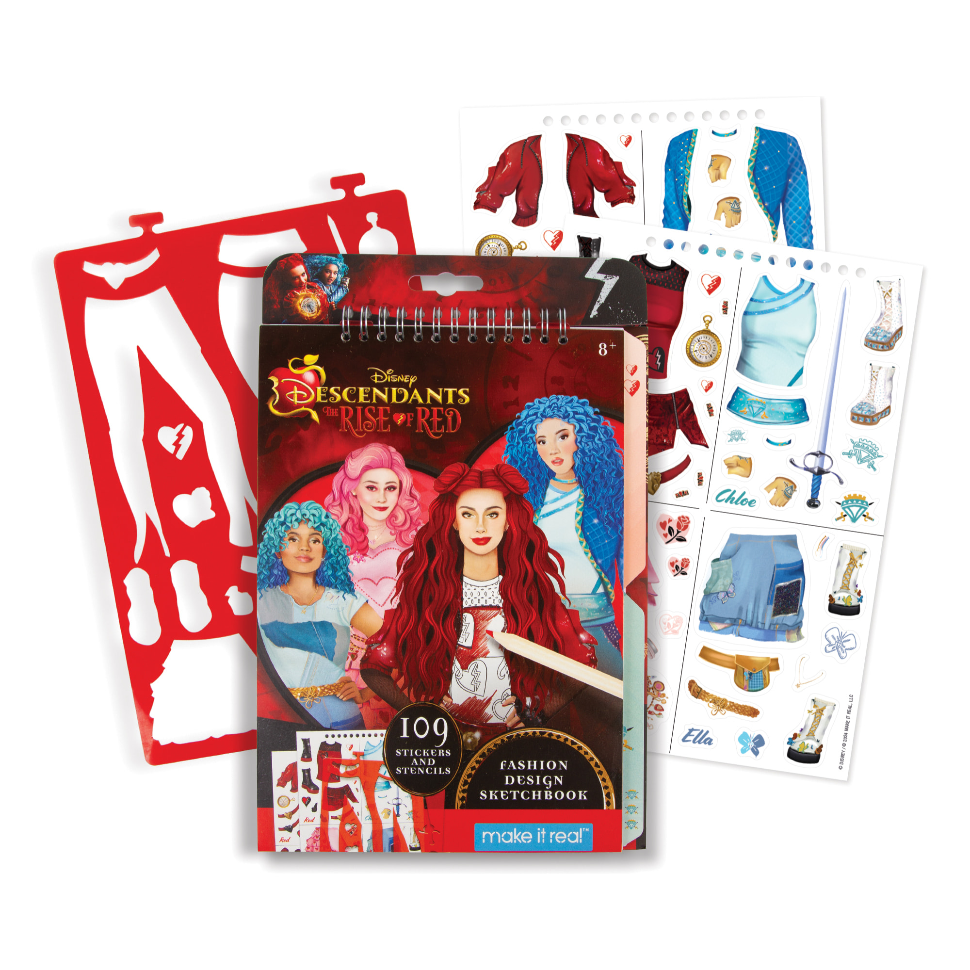 Descendants 4 L'Ascesa di Red - Album da Disegno Moda Fashion
