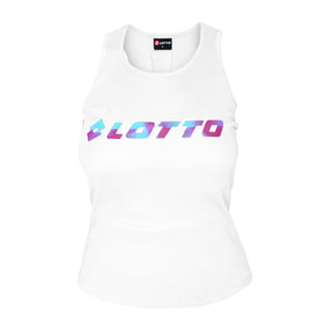 Top Canotta Donna LOTTO Cotone Manica Corta - Art.456212