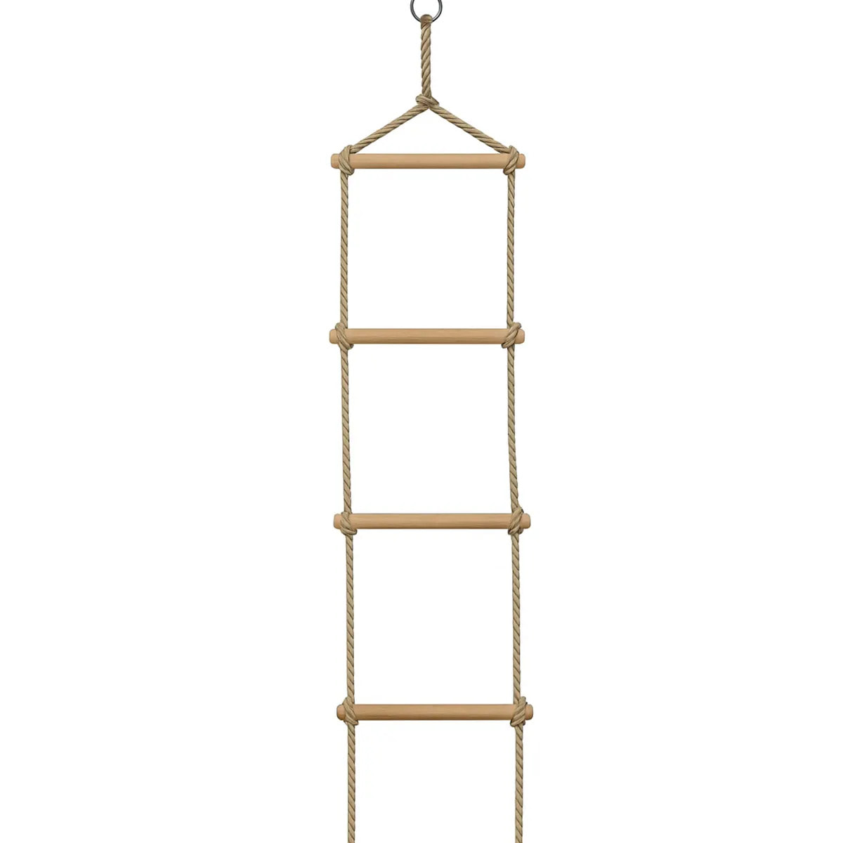 Balançoire en bois poutre métal 1,90 m, 5 enfants, Techwood OREKA 2