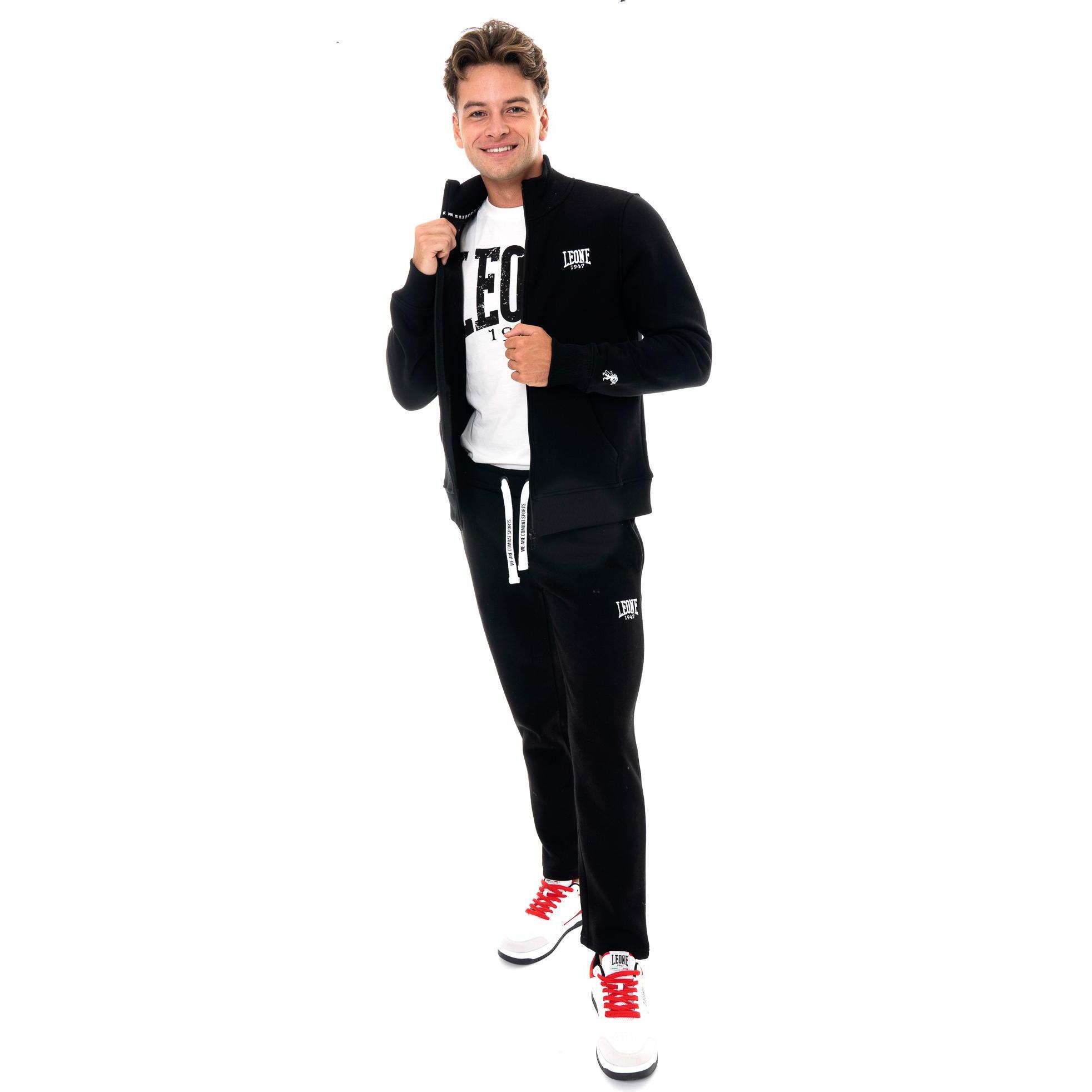 Tuta invernale uomo collo alto e zip, logo piccolo Leone 1947 Soft Basic