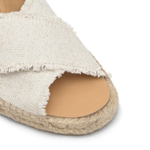 Sandalia plana slip-on Palmera 2cm