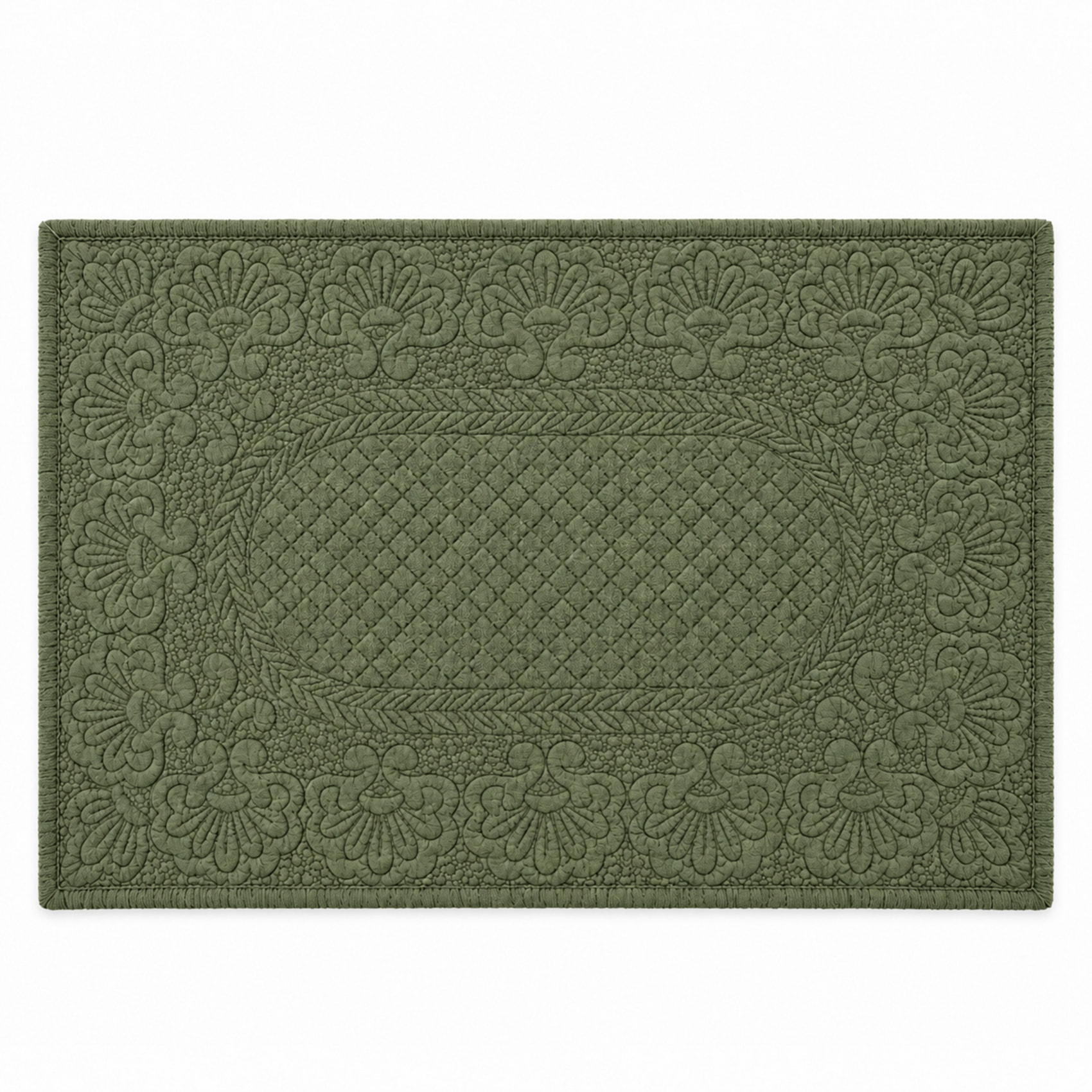 Set de table boutis - Vert