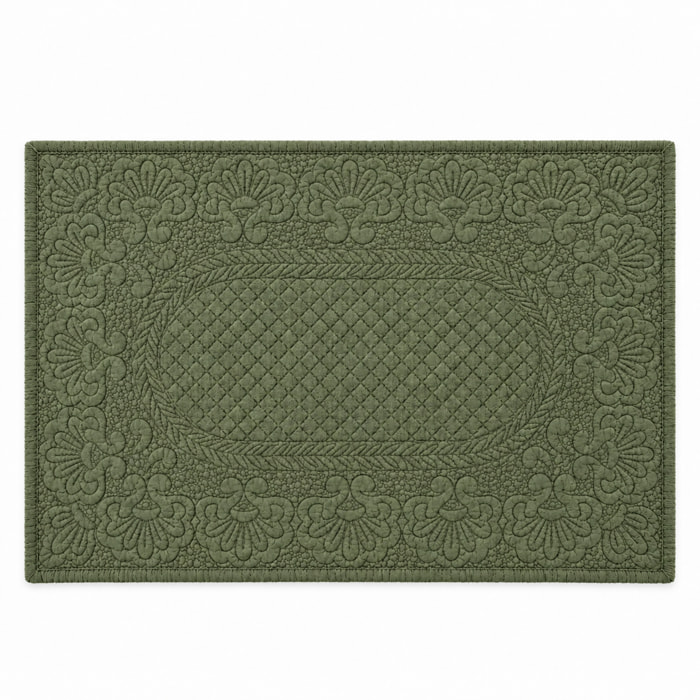 Set de table boutis - Vert