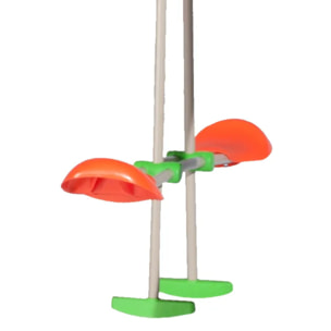 Portique métal 2,20 m Axion RAPHAEL - 5 Enfants