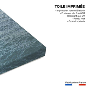 Tableau paysage mer tranquille  Toile imprimée