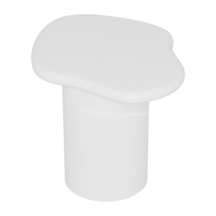 Hortensia – Table d’appoint contemporaine en magnésie blanche