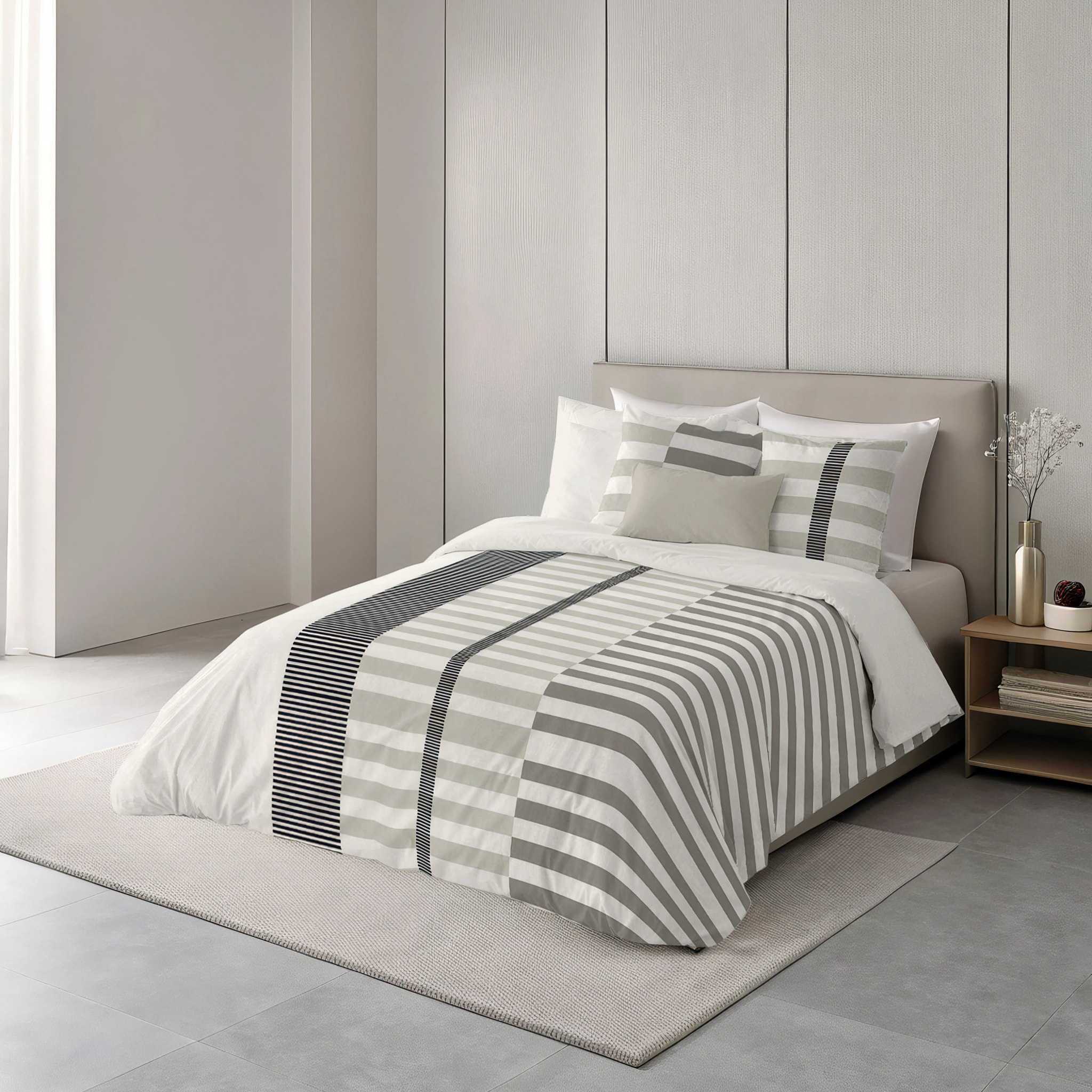 Naturals - Funda Nórdica Estampada 2/3 piezas - 100% Algodón - Robert